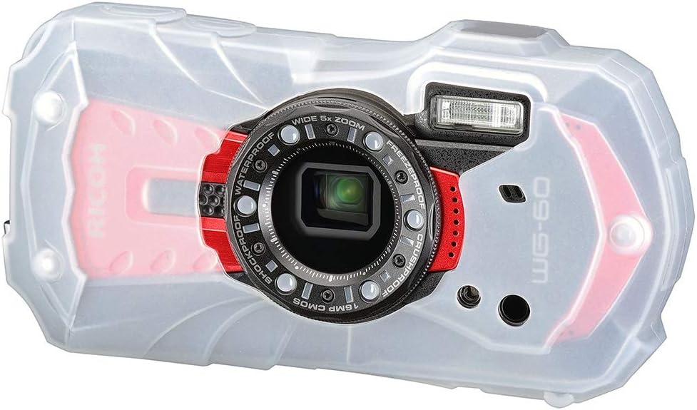 RICOH PENTAX プロテクタージャケット O-CC1252 【対応モデル】WG-90 WG-80 WG-70 WG-60 WG-50 / シリコンジャケット 傷防止 39986