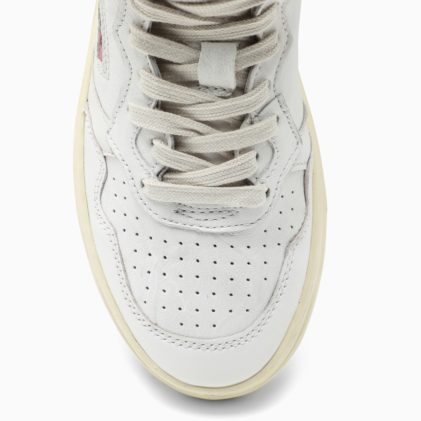 Autry White Leather High Top Sneakers - Image 3