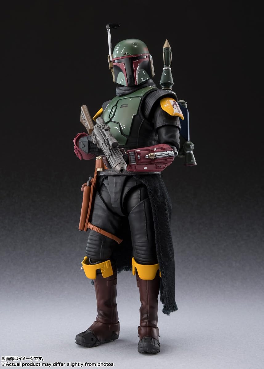 Tamashi Nations S.H. Figuarts Boba Fett, Classic Version, Approx. 6.1 inches (155 mm), PVC, ABS & Fabric, Pre-painted Complete Action Figure