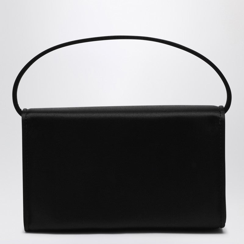 Roger Roger Vivier Black Satin Micro Pilgrim Bag - Image 3