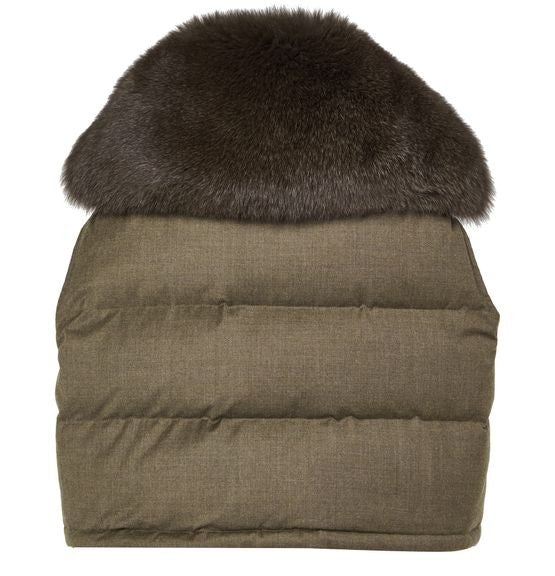 YVES SALOMON Short fox fur gilet - Image 3