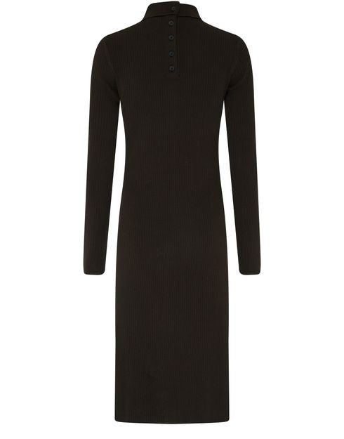 COURREGES マルチボタン ウール製 ミディ丈ドレス - Image 3