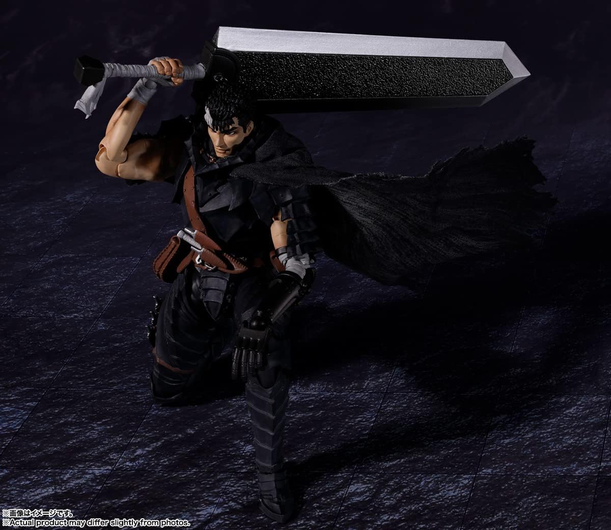 S.H. Figuarts Berserk Guts (Berserk Armor), Approx. 6.3 inches (160 mm), ABS & PVC & Fabric, Pre-painted Action Figure