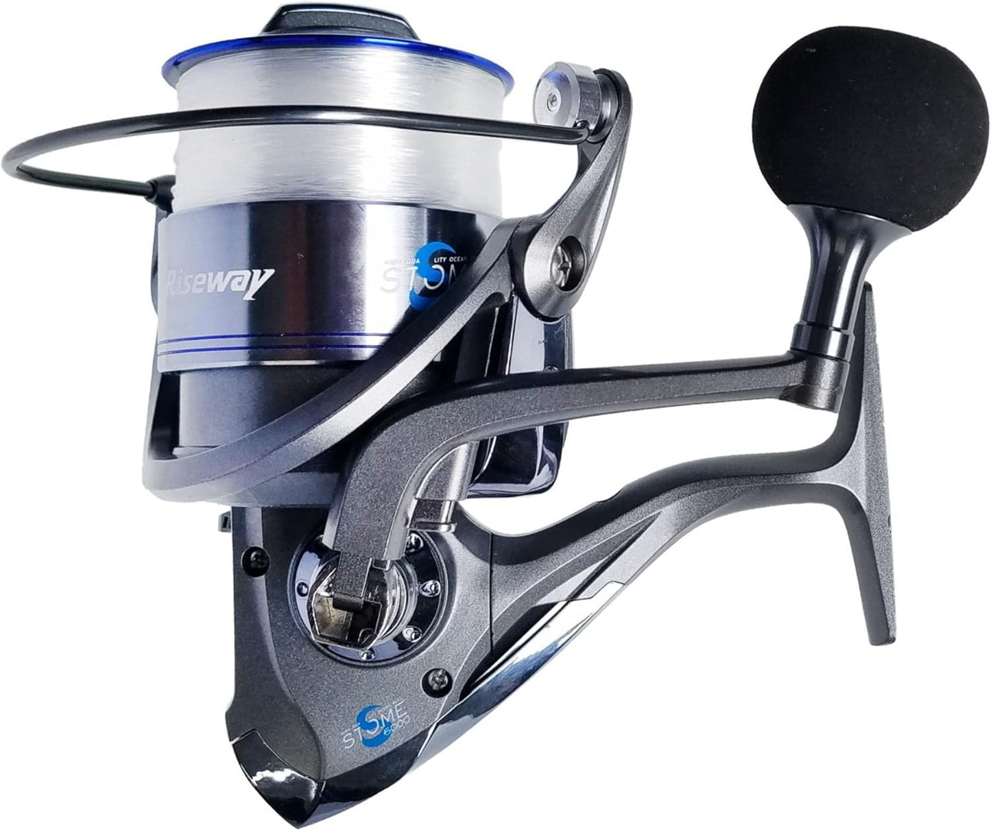 Riseway STORM 6000 Spinning Reel, No. 8 - 200m with Thread