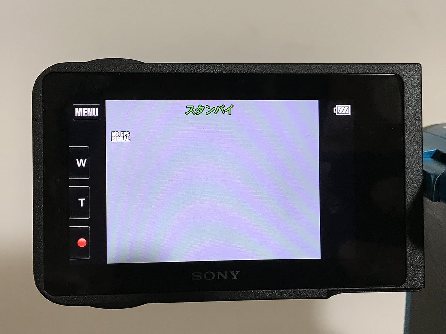 SONY デジタルHDビデオカメラレコーダー ブルー HDR-GW77V/L