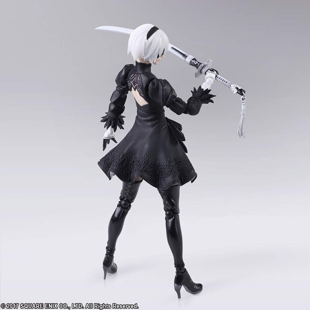 Nier Automata Bling Arts Yoruha 2 Type B Version 2.0 PVC Pre-Painted Action Figure