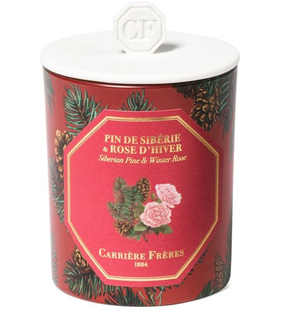 CARRIERE FRERES アロマキャンドル 185g用 ホワイトポーセリンカバー - Image 3