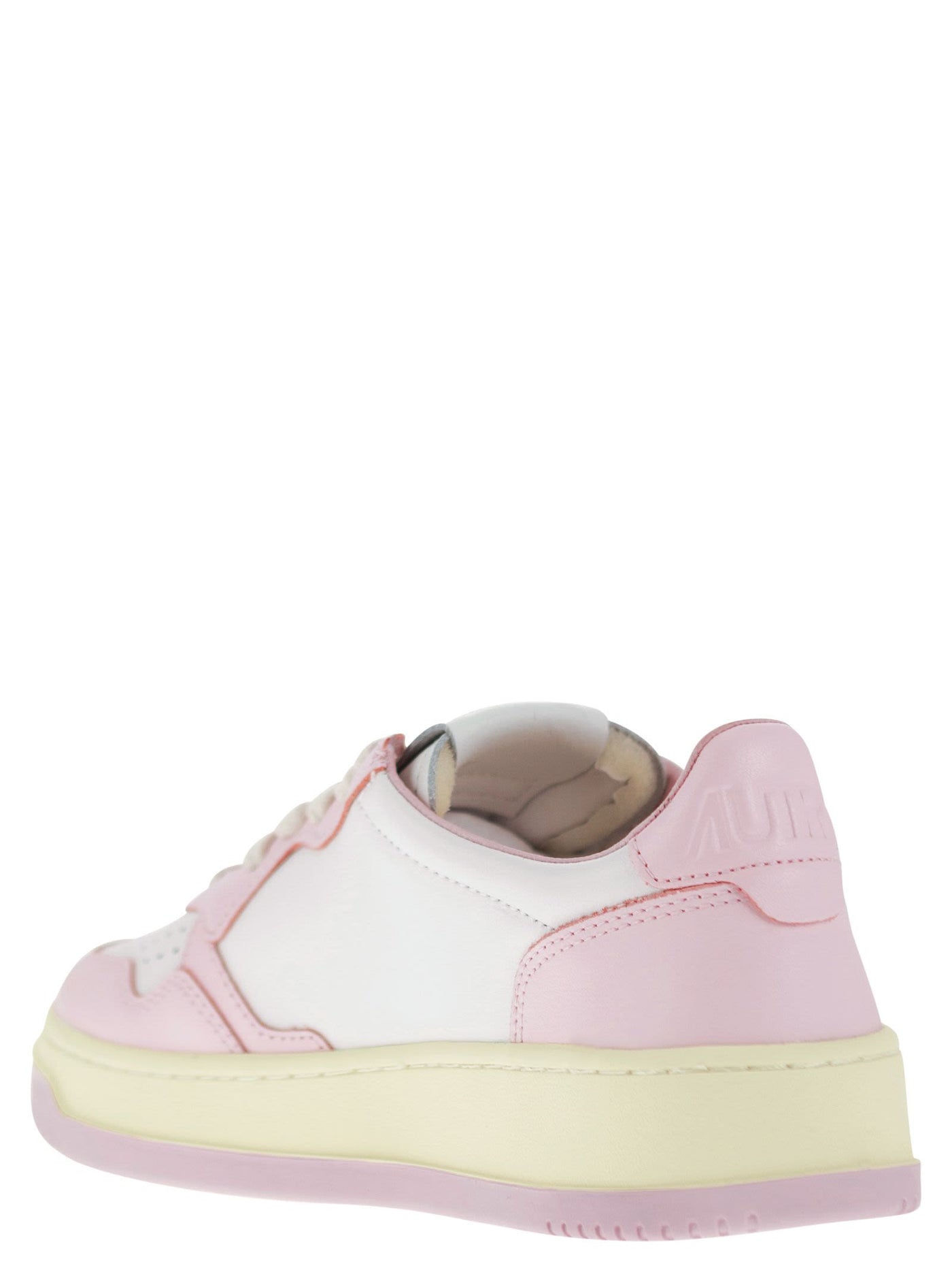 Autry Medalist Low Two Tone Leather Sneakers - Image 3