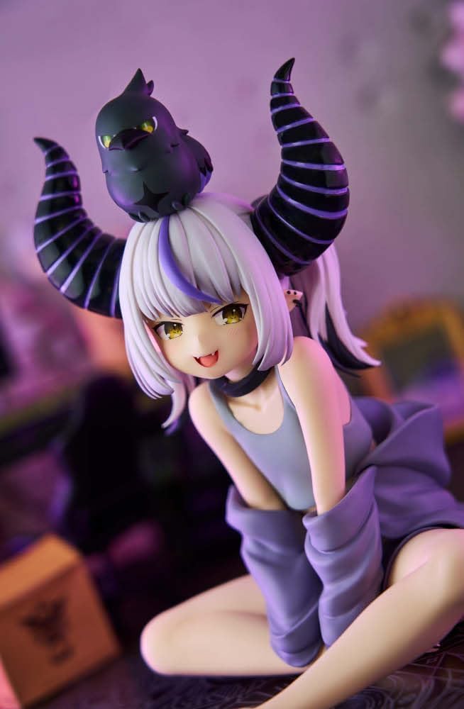 Laplas Darkness Figure, Holo Live #hololive IF Relax Time, Approx. 5.5 inches (14 cm), 1 Type in all, Official Goods