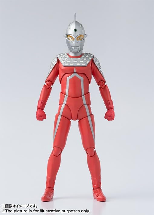 S.H. Figuarts Ultra Seven (Resale Version), Approx. 5.9 inches (150 mm), PVC & ABS, Pre-painted Action Figure