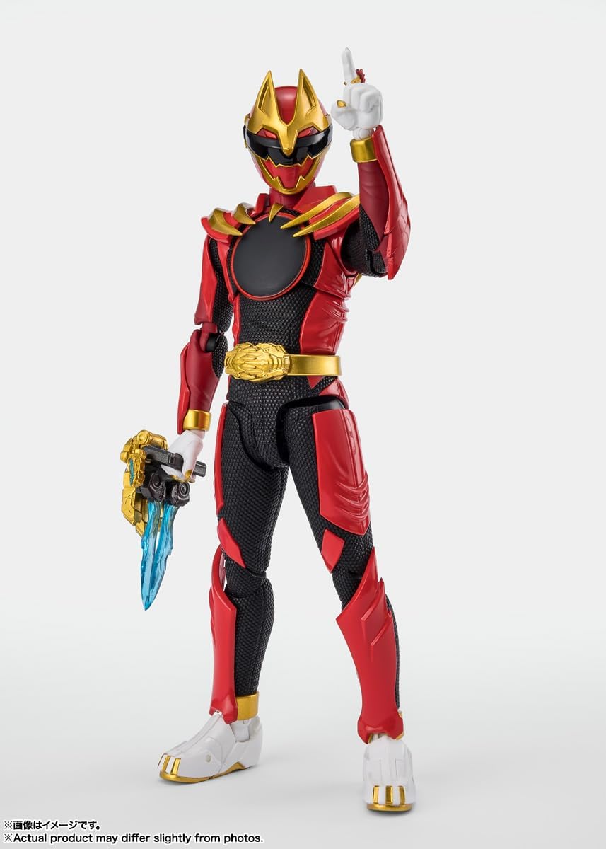 TAMASHII NATIONS S.H. Figuarts No. 1 Sentai Goju Wulf (First Press Limited Centering Included Version), Approx. 5.7 inches (145 mm), PVC, ABS, PC & PP, Painted Action Figure