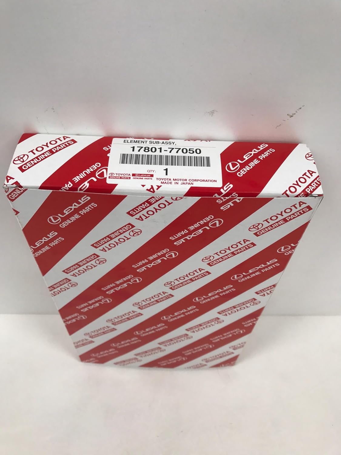 TOYOTA Genuine Parts Air Cleaner Filter Element SUB-ASSY Occitane GRMN Model Number 17801-77050