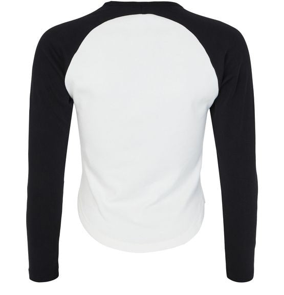 COURREGES Circle contrast long sleeve t-shirt - Image 3