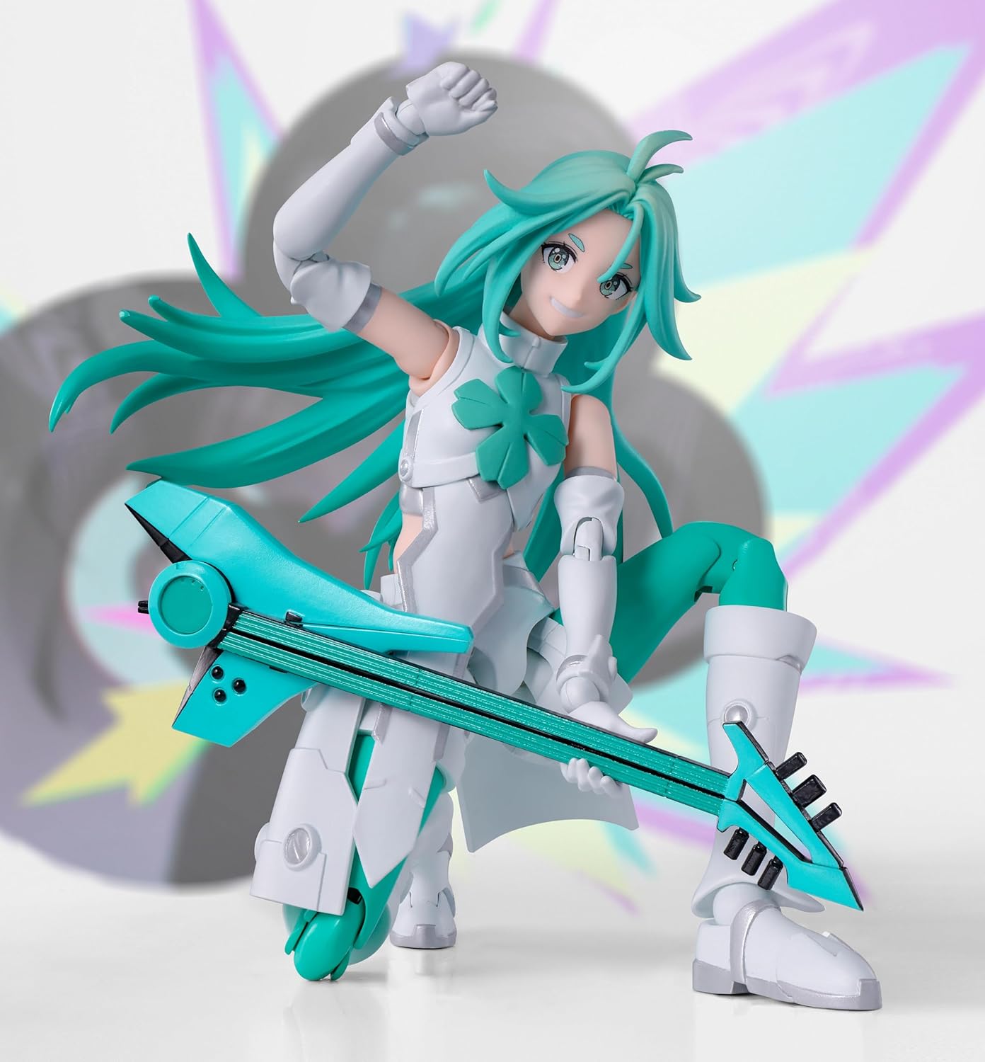 Tamashi Nations S.H. Figuarts To Be Hero X Lucky Cyan, Approx. 5.7 inches (145 mm), PVC & ABS Pre-painted Action Figure