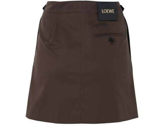 LOEWE Belted mini skirt - Image 3
