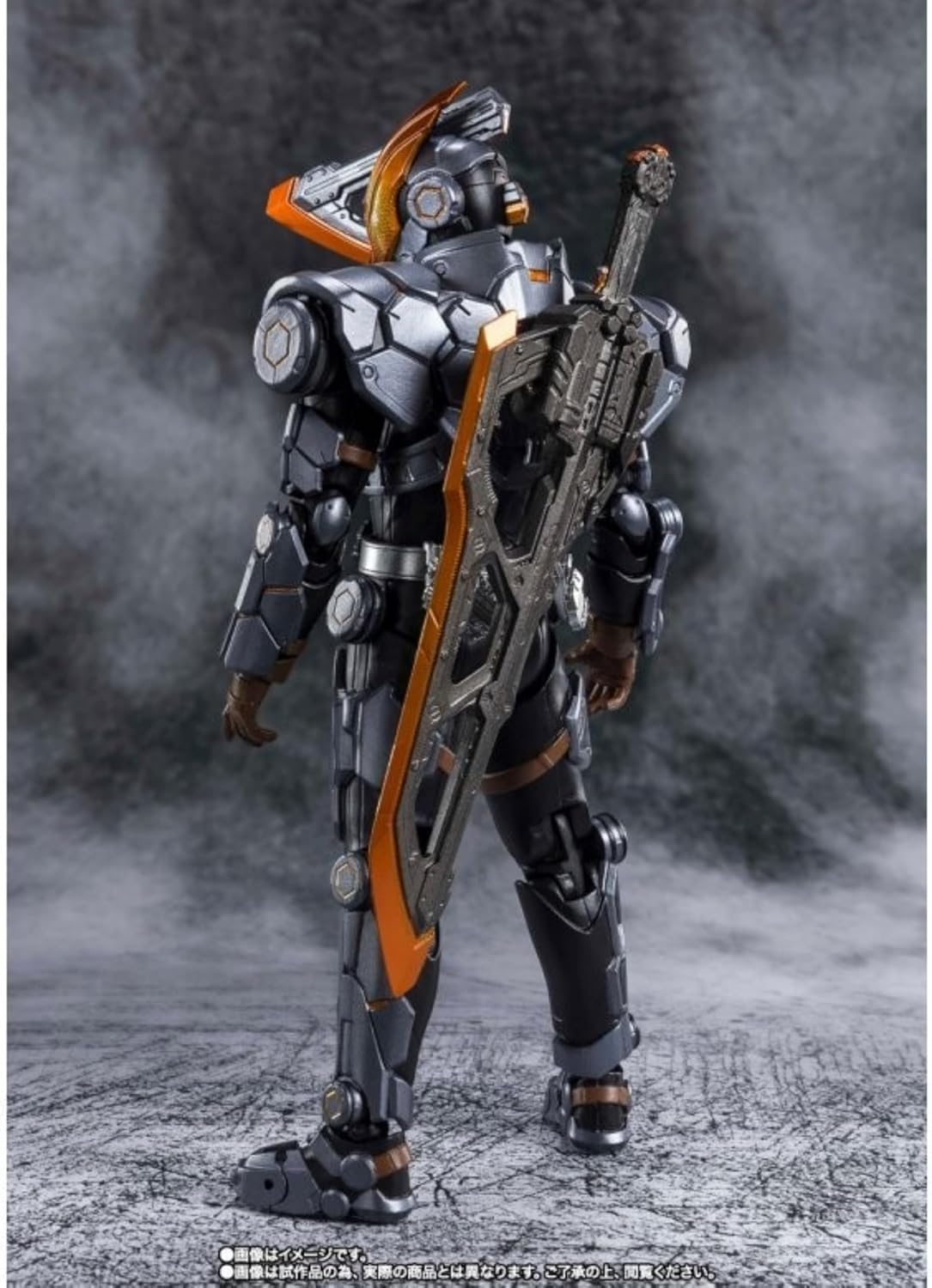 S.H. Figuarts Kamen Rider Saber "Kamen Rider Buster Genalt Myth" PVC & ABS, Total Height: Approx. 5.9 inches (150 mm), Painted Finished Figure