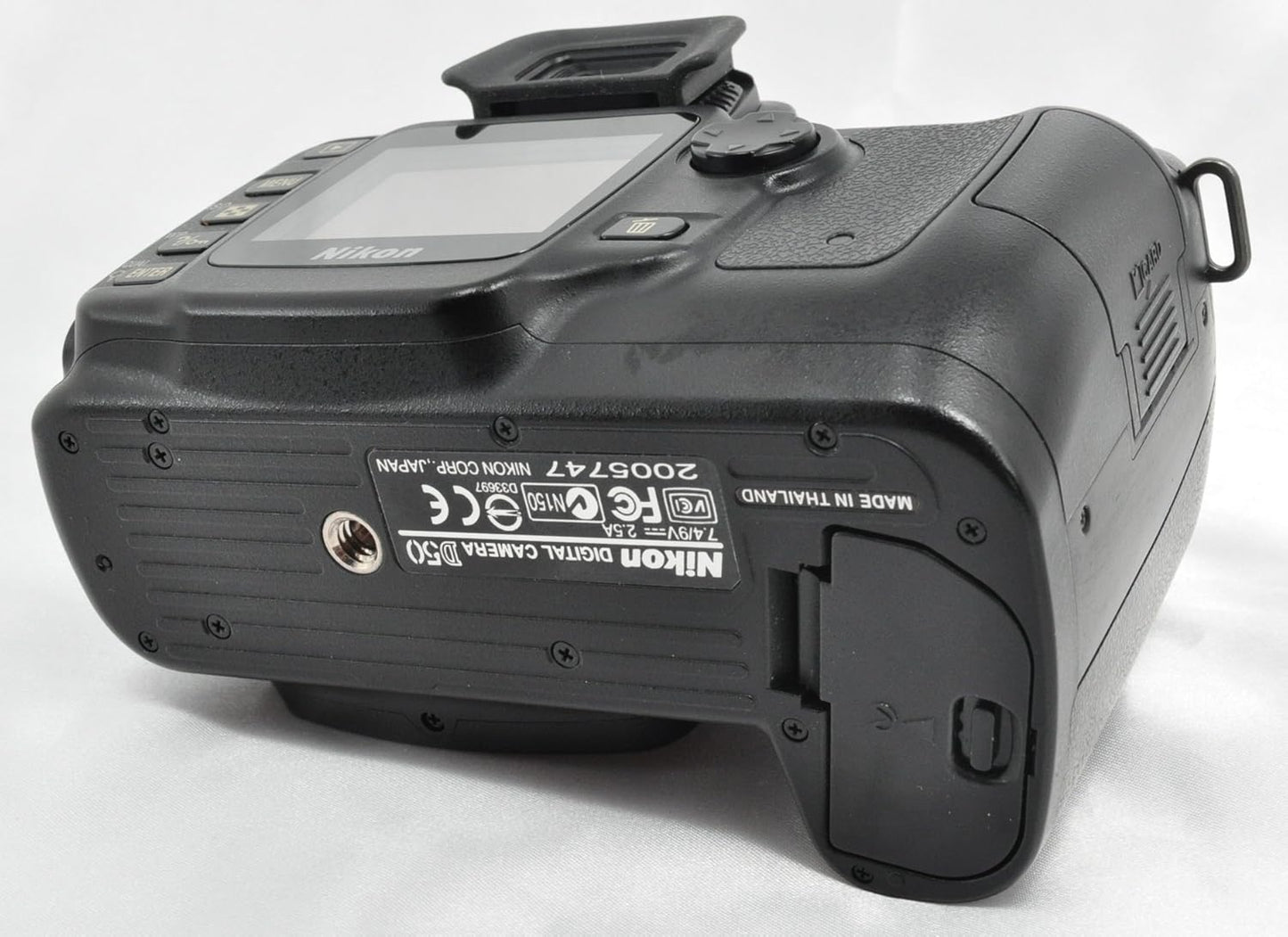 Nikon D50 Black DSLR Camera Single Body D50B