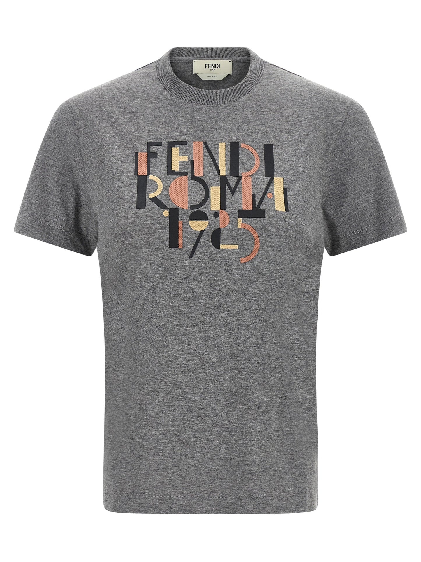 Fendi 'Fendi Roma 1925' Tシャツ - Image 3