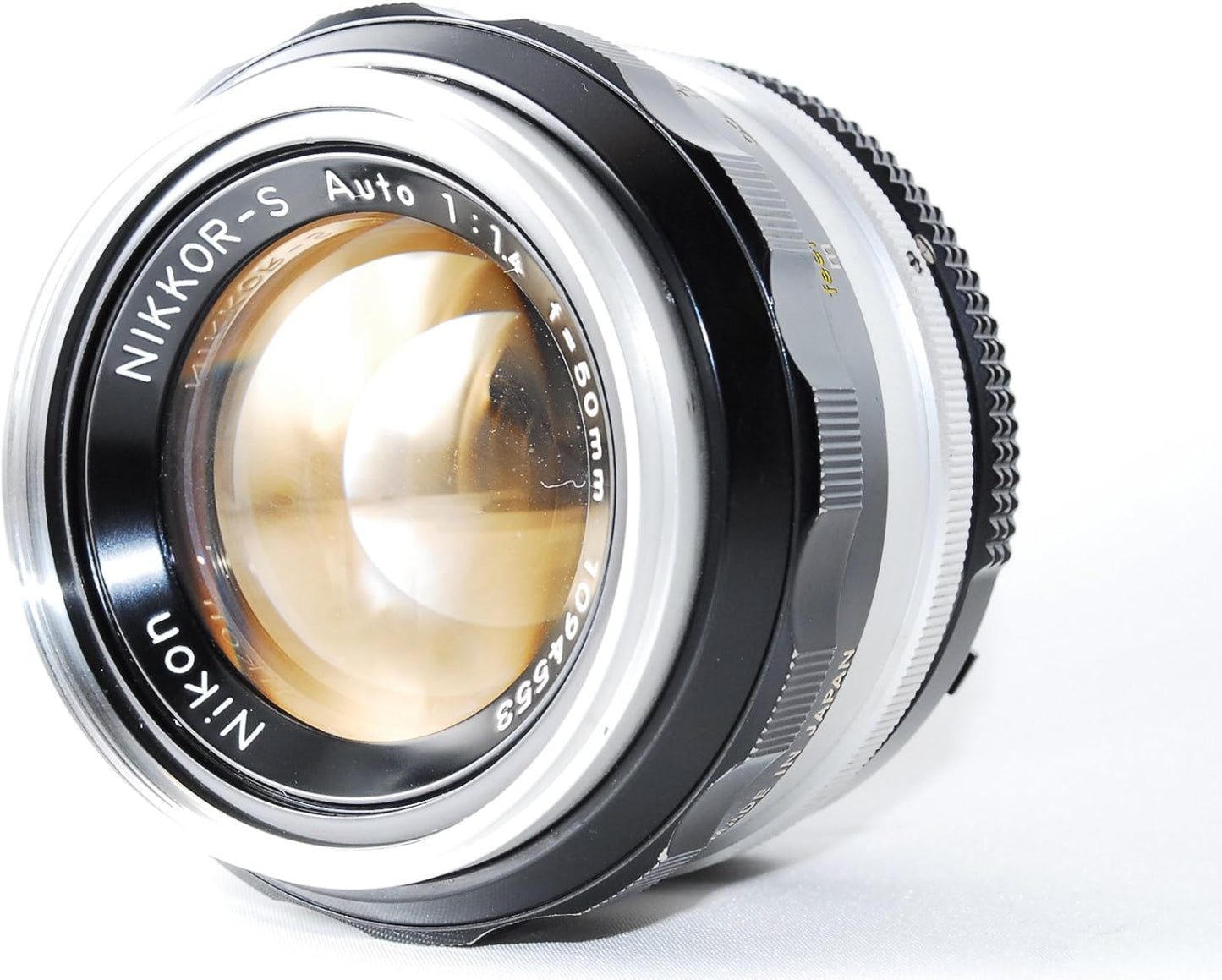 Nikon MF Lens NIKKOR-S Auto 50mm F1.4 Non-Ai