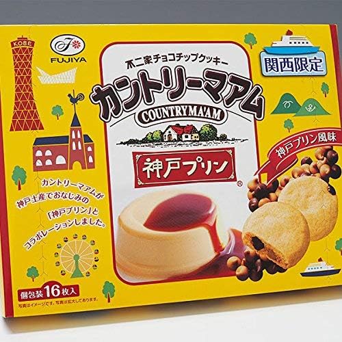 Fujiya Country Maid Kobe Pudding 16 pieces (x 1)