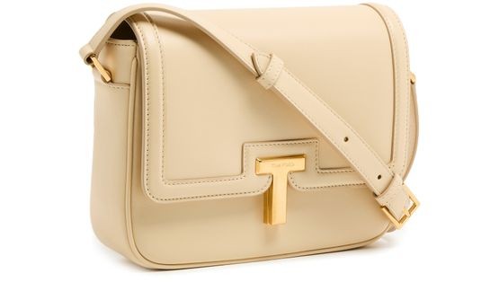 TOM FORD シャイニー スムースカーフレザー スモール ショルダーバッグ - Image 3