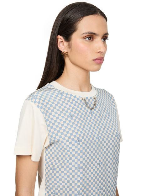 LOUIS VUITTON Damier Front T-Shirt - Image 3