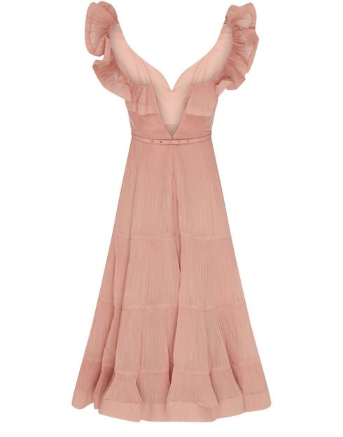ZIMMERMANN プリーツフィル ミニ丈ドレス - Image 3