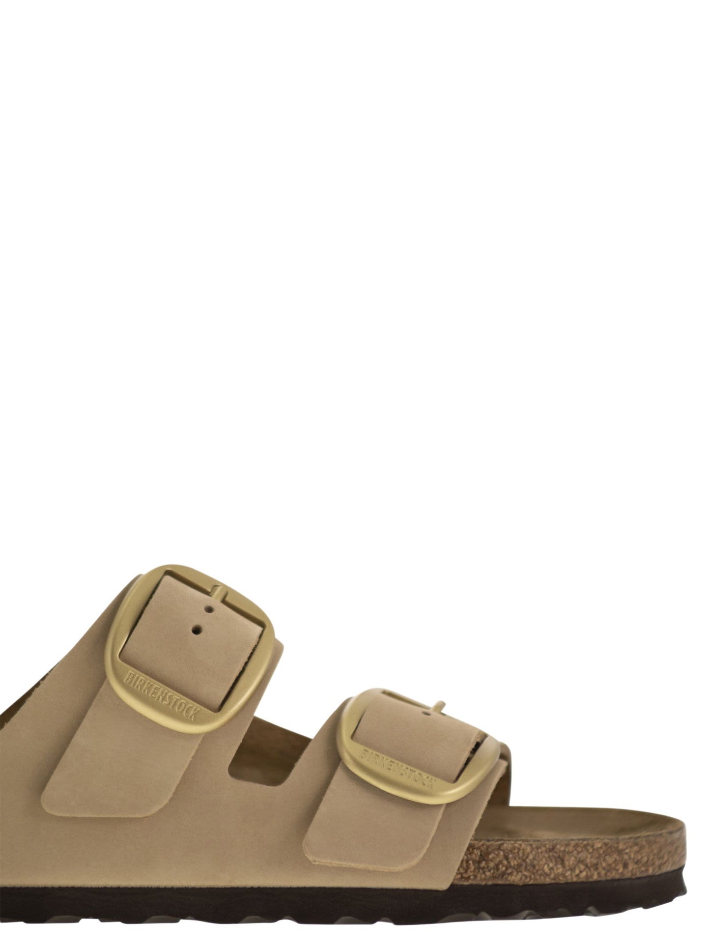 Birkenstock ダブルバックル付きのビルケンシュトクックアリゾナレザー - Image 3