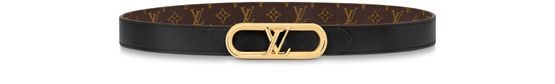 LOUIS VUITTON ベルト・マイ LV チェーン 25MM リバーシブル - Image 3