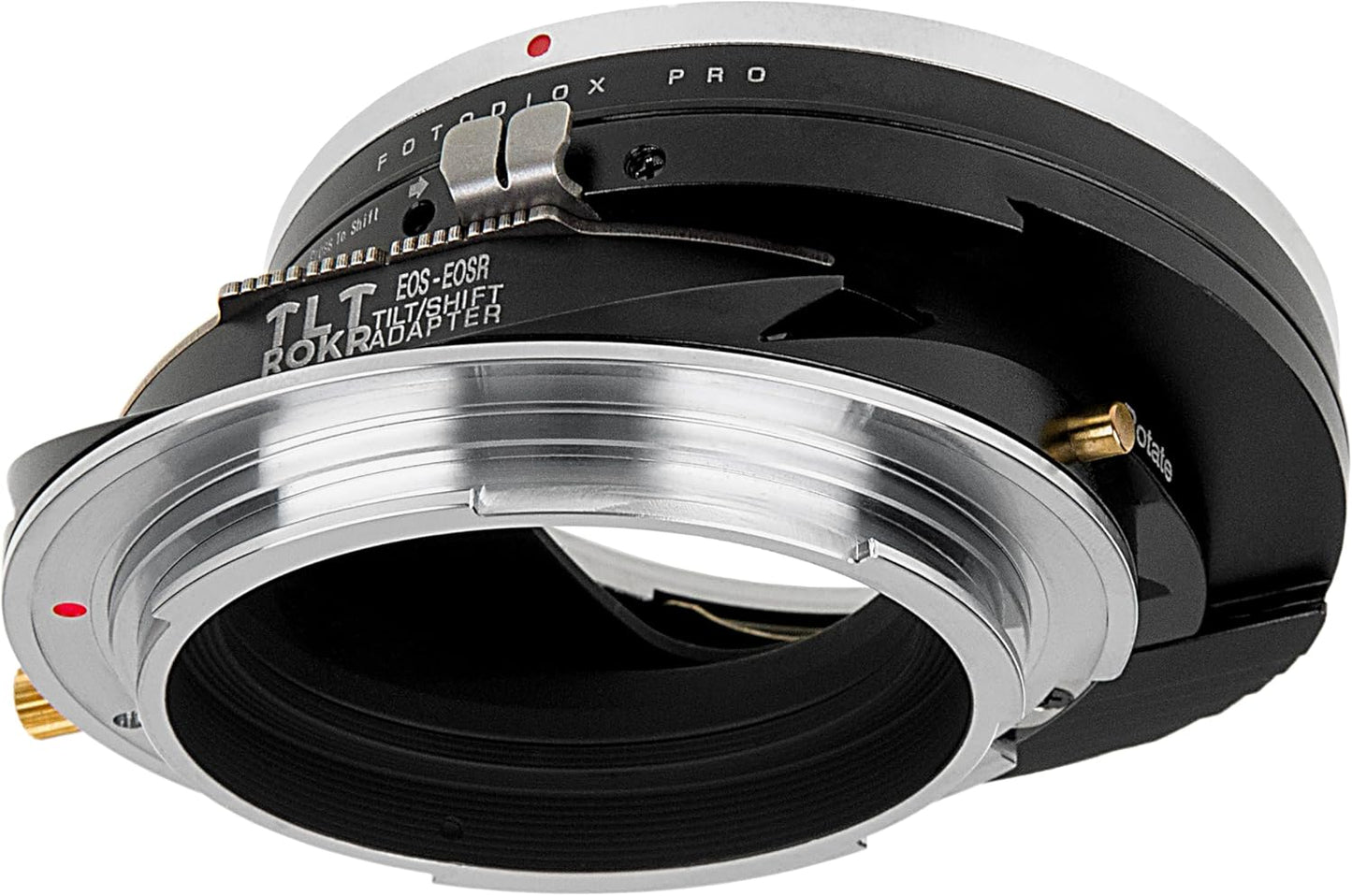 Fotodiox Pro TLT ROKR to Tilt/Shift Lens Mount Adapter for Canon EOS (EF) D/SLR Lens to Canon RF Mount Mirrorless Camera Body