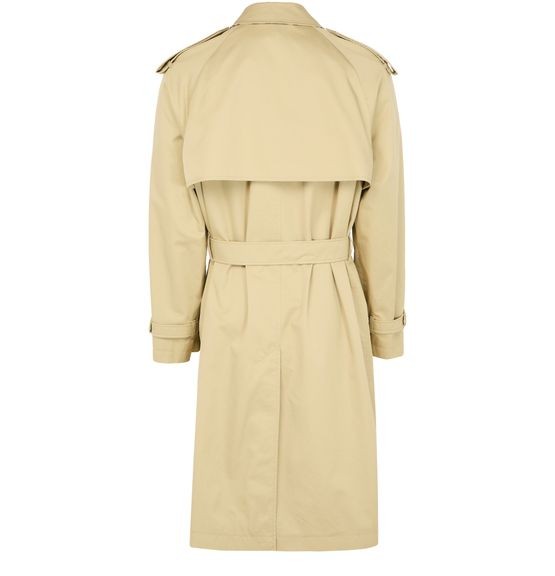 BURBERRY Long cotton blend trench coat - Image 3