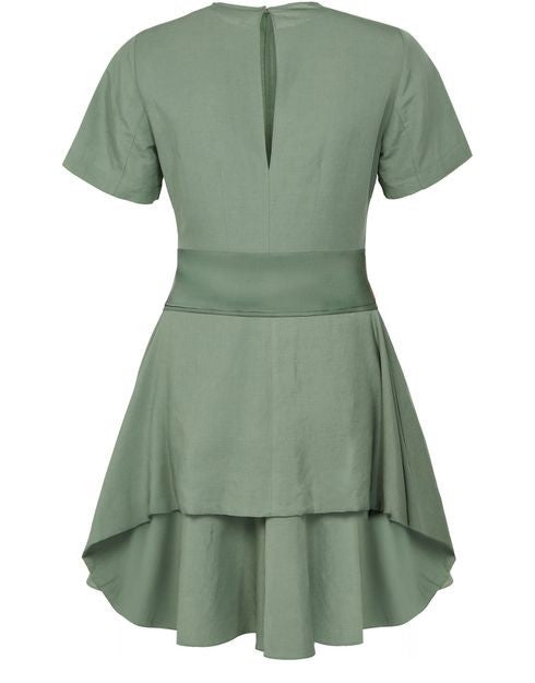 LOEWE Pebble dress in viscose and linen - Image 3