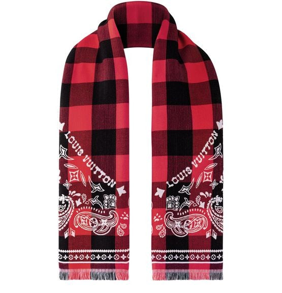 LOUIS VUITTON Damier Buffalo Stole - Image 3