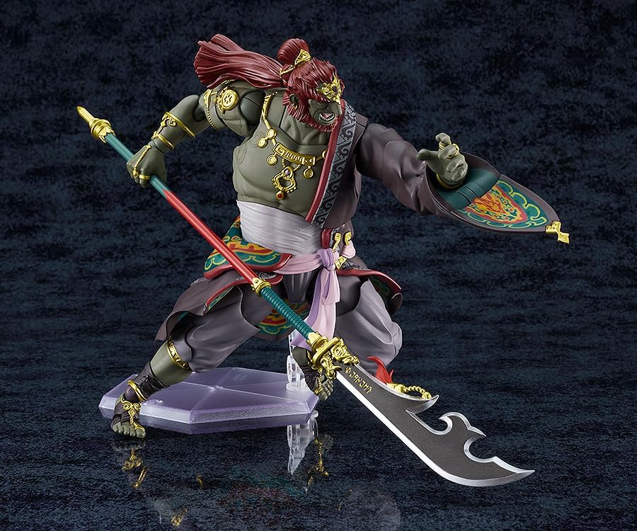 figma The Legend of Zelda Tears of the Kingdom Ganondorov Tears of the Kingdom Ver. Non-scale, Plastic, Pre-painted Action Figure