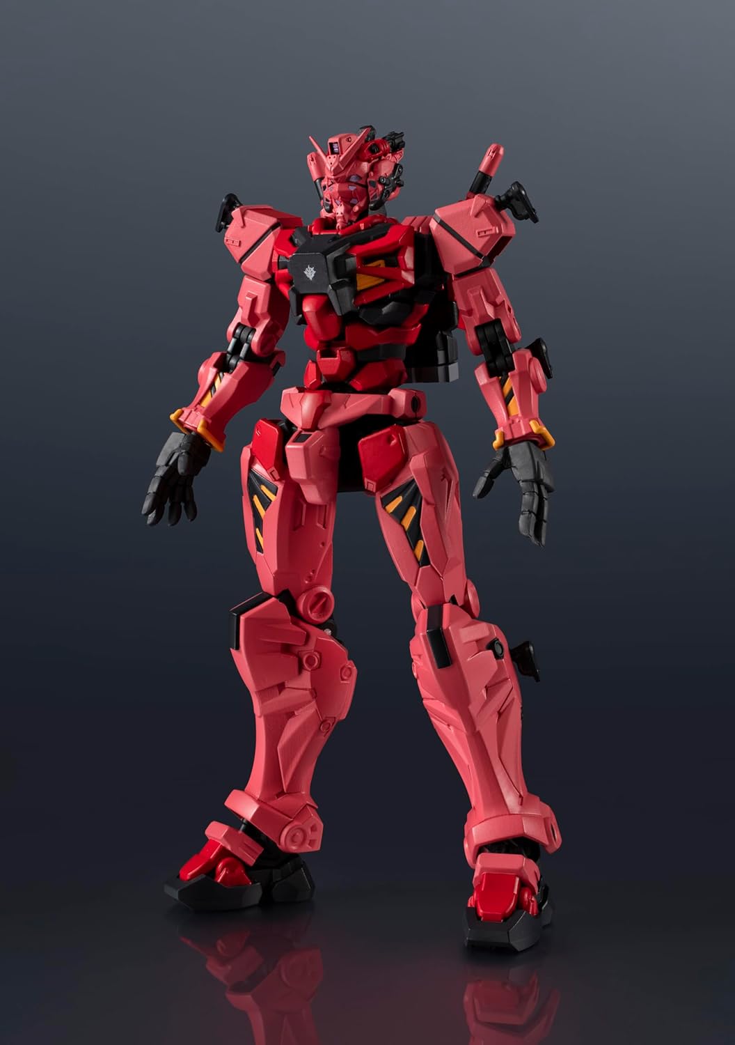 Tamashi Nations Gundam Universe Mobile Suit Gundam GQuuuuuuux gMS-α Red Gundam, Approx. 6.1 inches (155 mm), ABS & PVC Pre-painted Action Figure