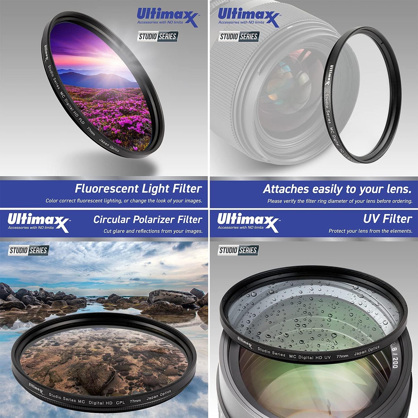 Ultimaxx 420-800mm (840-1600mm with Converter) f/8.3-16 Manual Telephoto Zoom T-Mount Lens Kit for Canon EOS Rebel T3 T3i T4i T5 T5i T6 T7 T6i T6s T7i T8i SL1 SL2 EOS 60D 77D 800000D 800 8 0 d, 90d