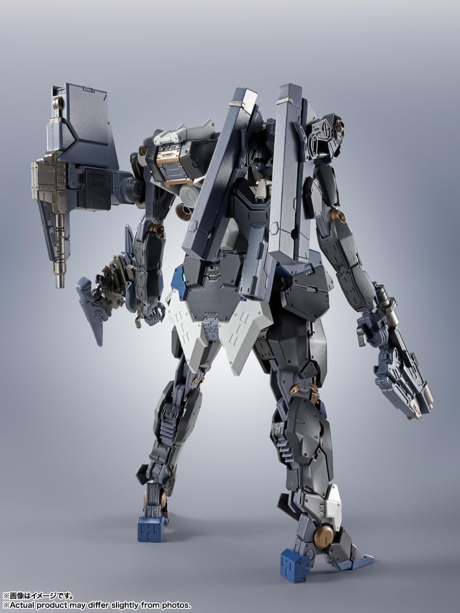TAMASHII NATIONS ROBOT Spirits, ARMORED CORE™ VI FIRES OF RUBICON™ EL-PC-00 ALBA STEEL HAZE ORTUS/Rusty, Approx. 5.5 inches (140 mm), PVC & ABS & Diecast, Painted Action Figure