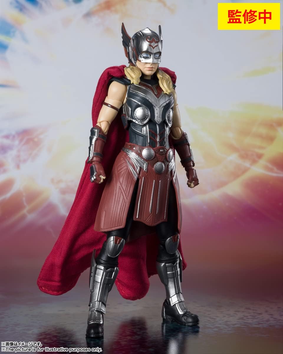 S.H. Figuarts MARVEL Jane Foster (Mighty Thor: Love & Thunder) Approx. 5.7 inches (145 mm), ABS, PVC & Fabric, Pre-painted Action Figure