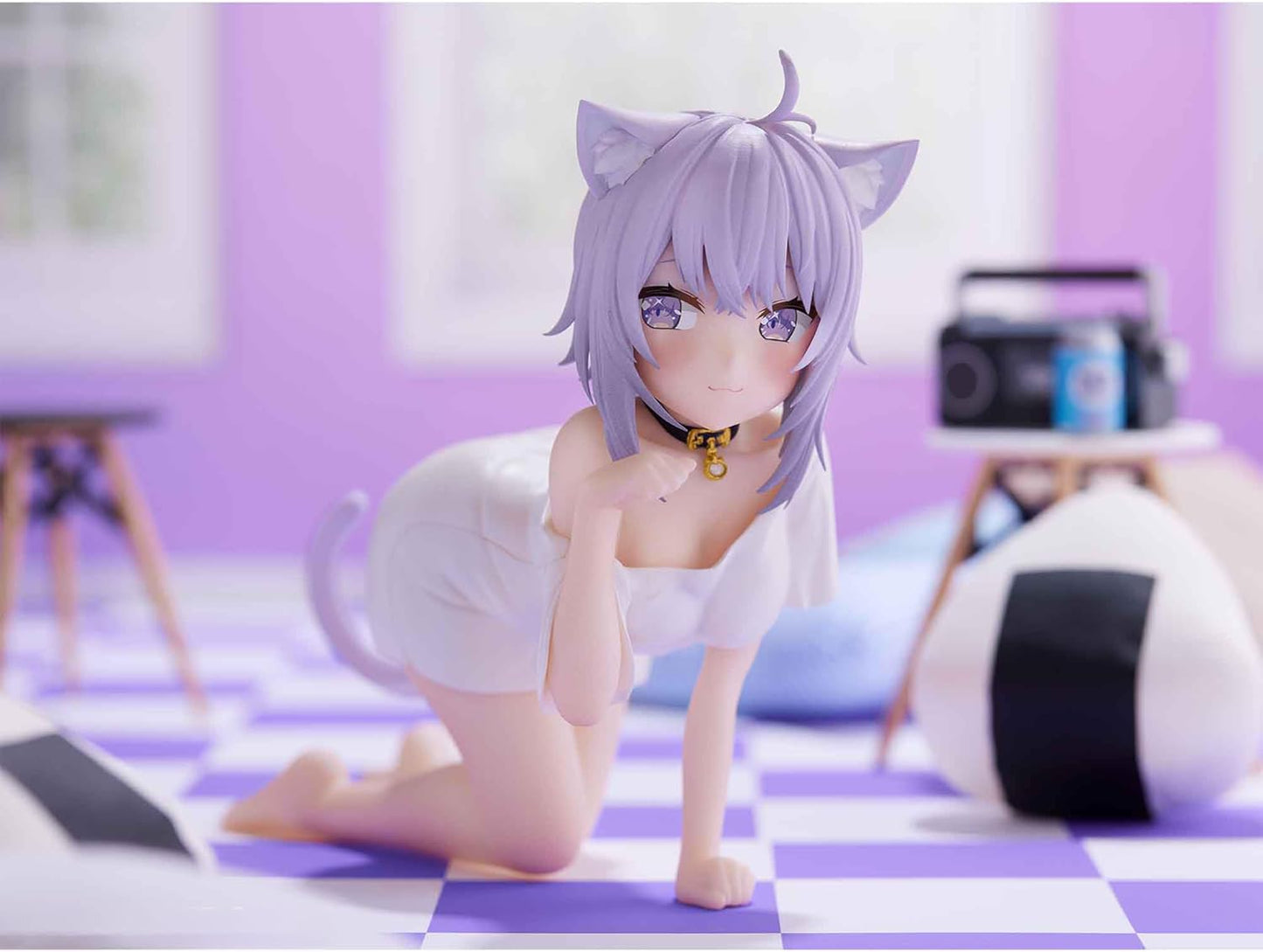 Holo Live #IF -Relax Time - Nekomata Okayu Relaxing Time Figure, 1 Type