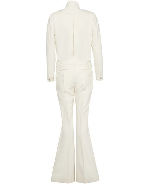 TOM FORD ストレッチ コットントリコチン製 スタンドカラー サファリジャンプスーツ - Image 3