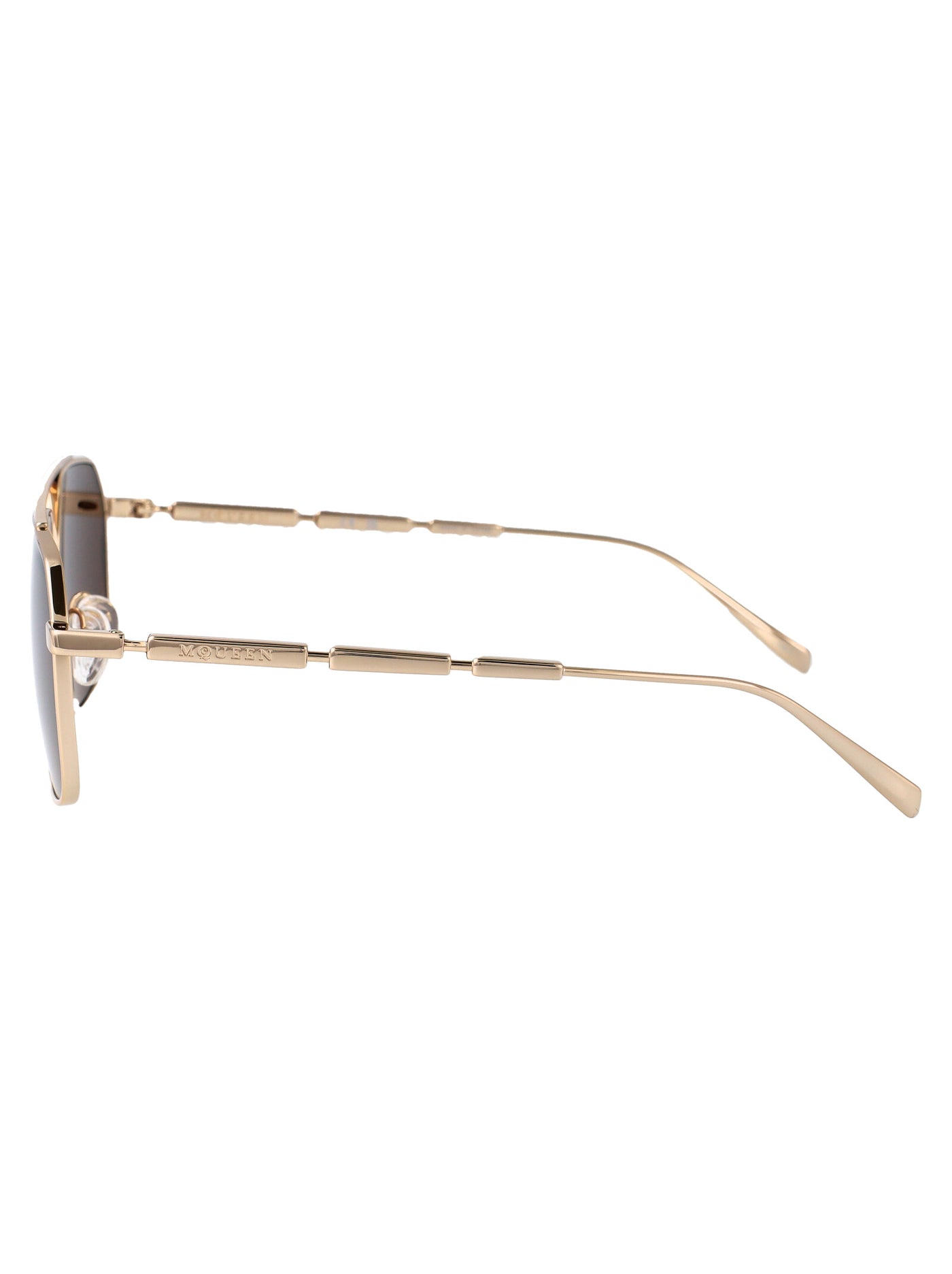 Alexander McQueen アレクサンダーMCクイーンアビエーターサングラスAM0477 S 002 - Image 3