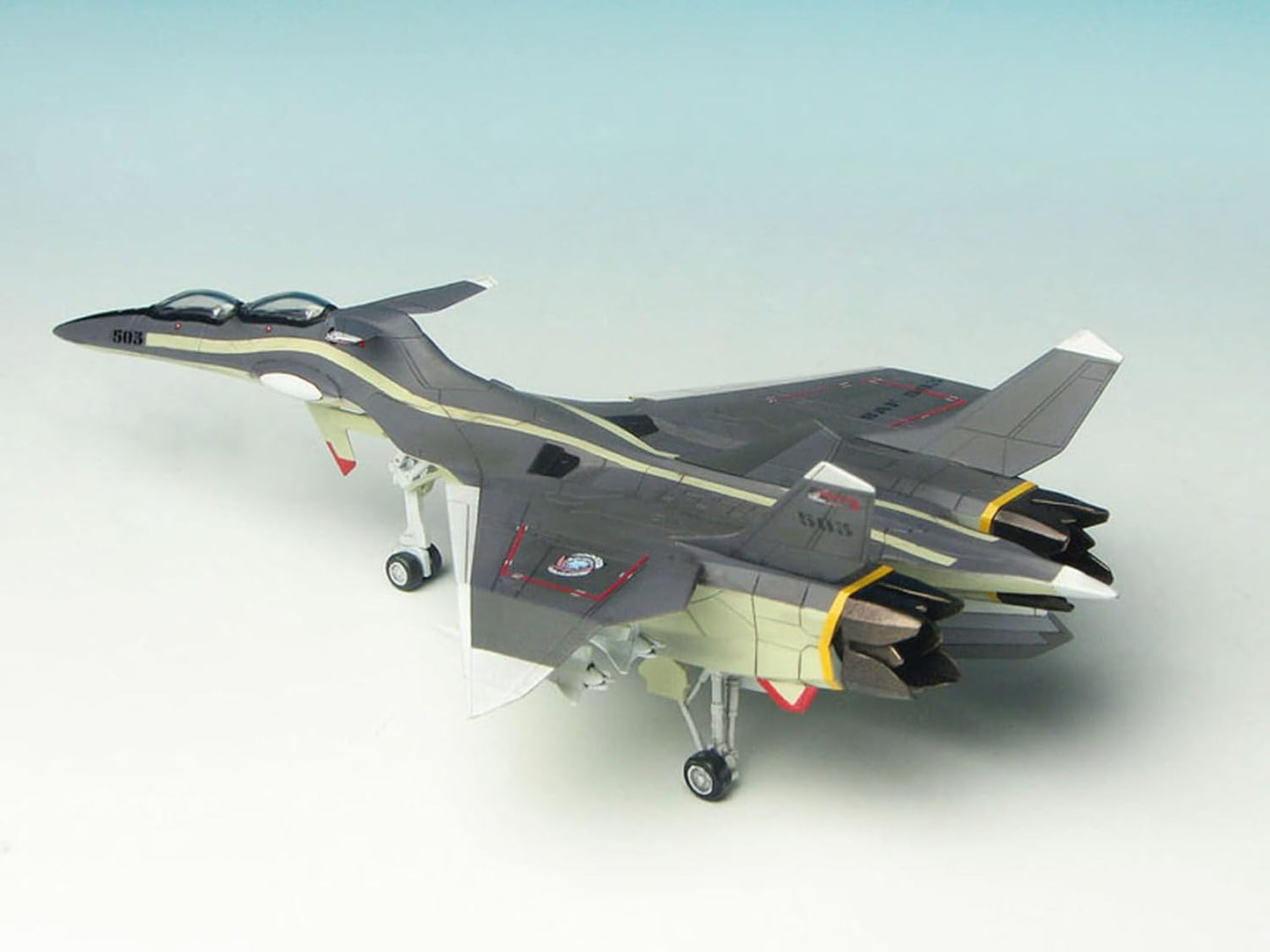 PLATZ SSY-11 Fighting Fairy Yukikaze FER-31 MR/D Super Silf Snow Wind with Mini Magnetic Sheet, 1/144 Scale Plastic Model