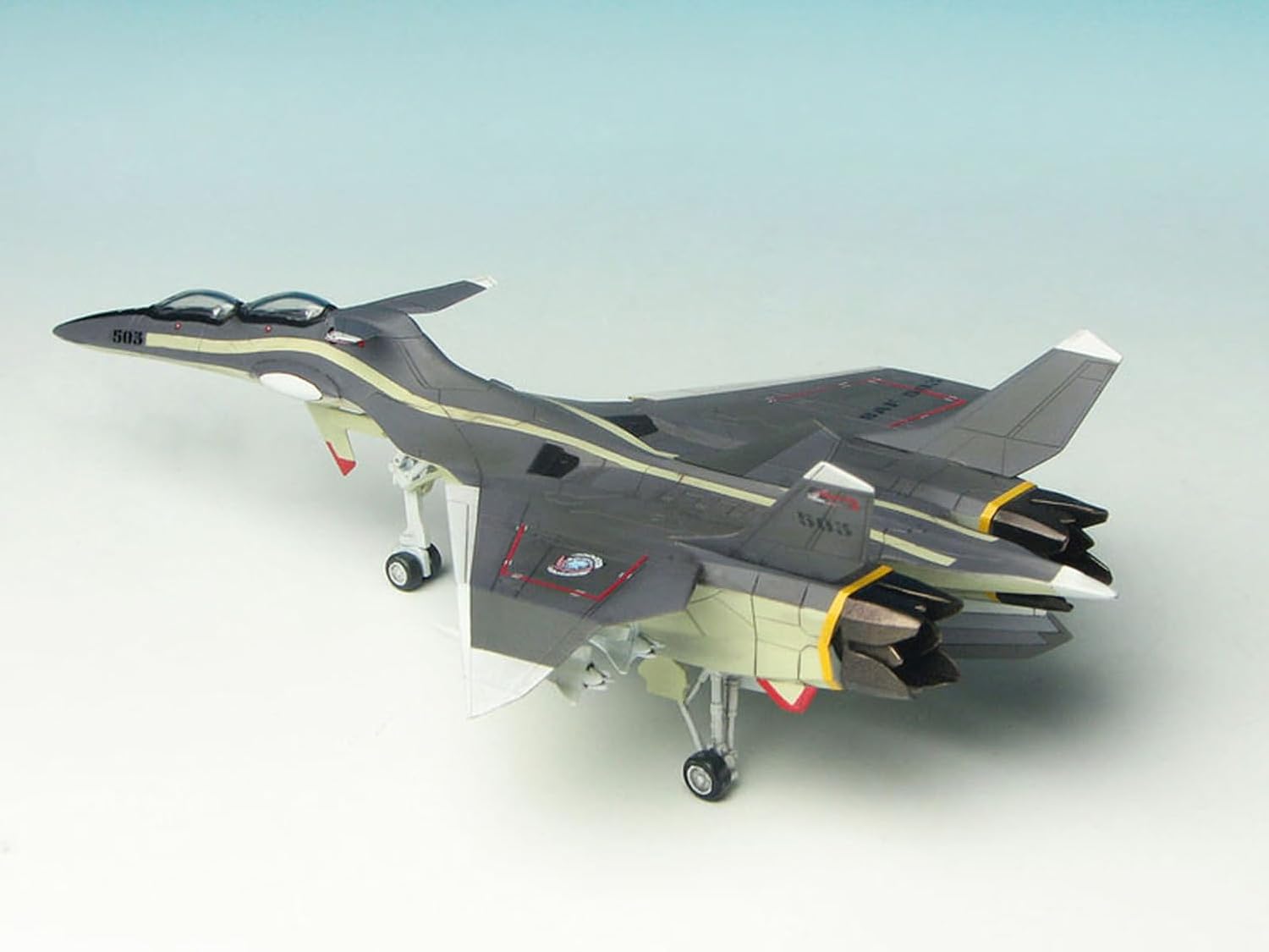 PLATZ SSY-11 Fighting Fairy Yukikaze FER-31 MR/D Super Silf Snow Wind with Mini Magnetic Sheet, 1/144 Scale Plastic Model
