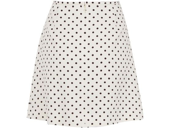 VALENTINO GARAVANI Polka dot printed mini skirt - Image 3