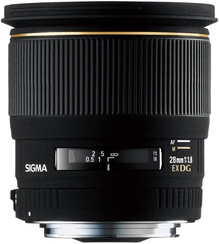 SIGMA 単焦点広角レンズ 28mm F1.8 EX DG ASPHERICAL MACRO キヤノン用 フルサイズ対応