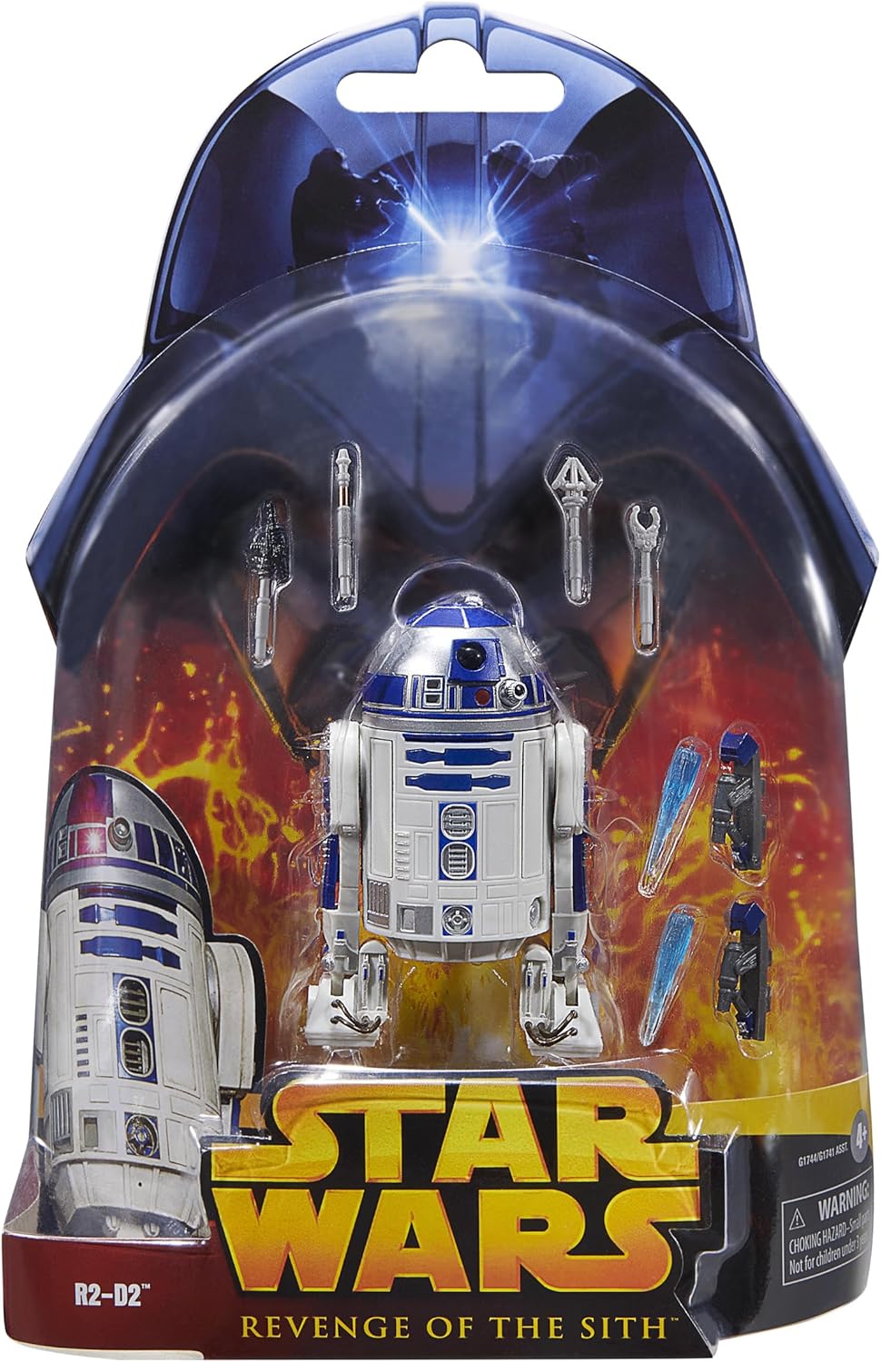 Hasbro Star Wars Star Wars Black Series R2-D2, Star Wars Episode 3: Revenge of the Sith 20th Anniversary Collection 6" Action Figure G1744 Authentic