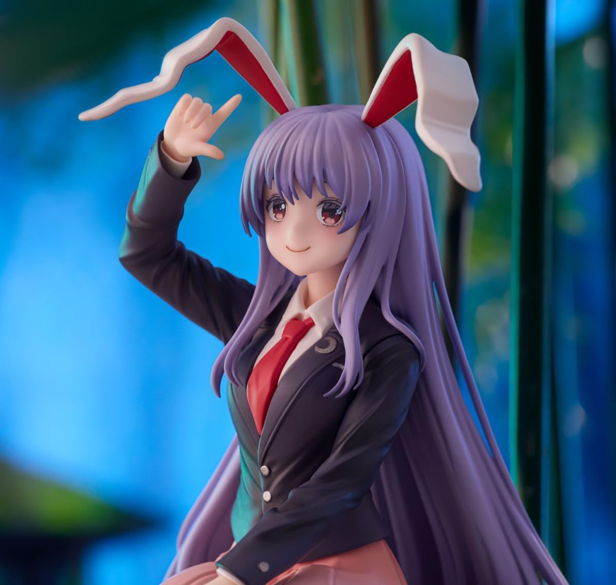 Touhou *Project Noodle Stopper Figure, Suzene, Yugikain, Inaba Figure, Official, Approx. 5.9 inches (15 cm)