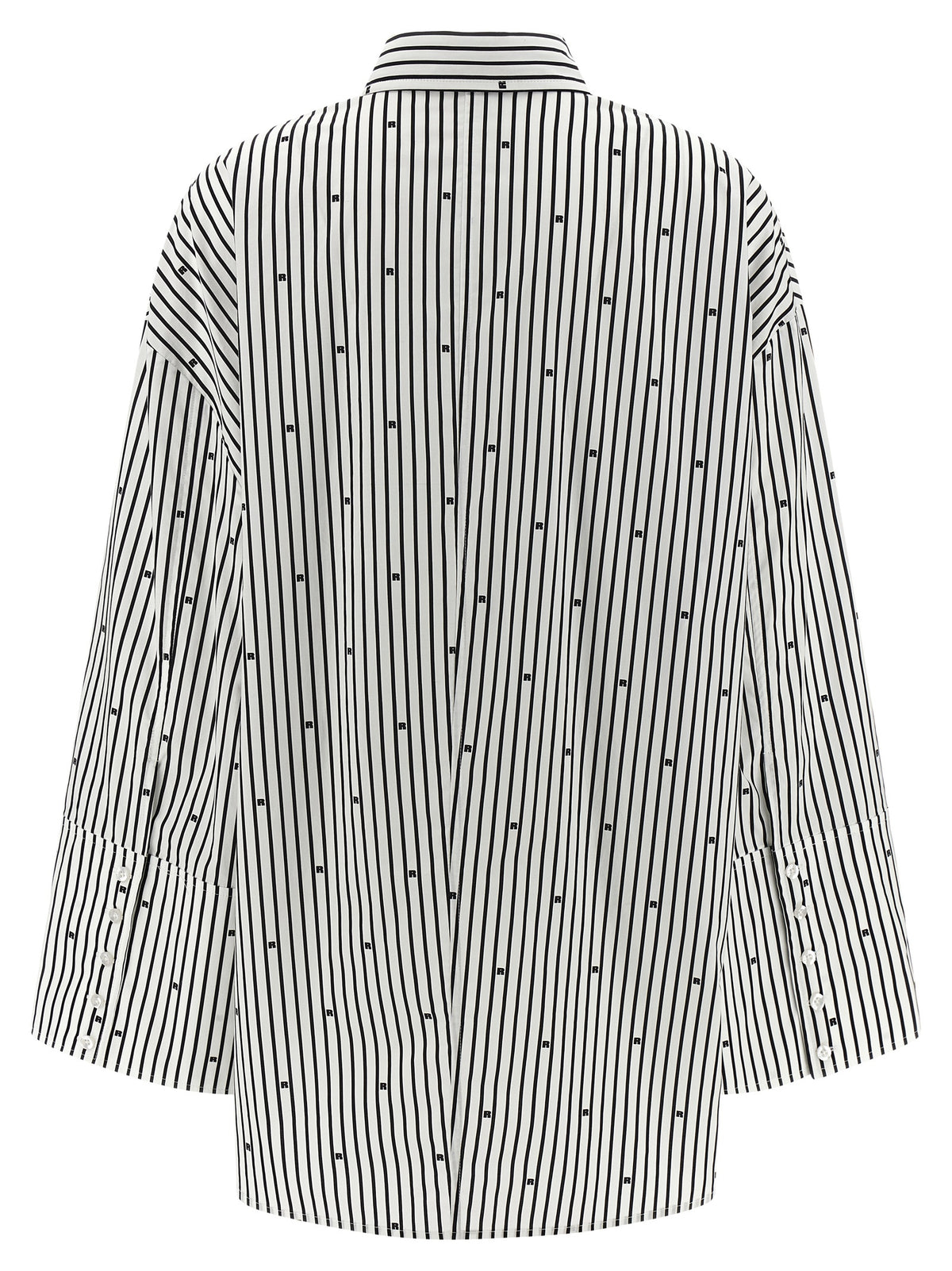 Rotate Rotate Birger Christensen「Poplin特大のストライプ」シャツ - Image 3