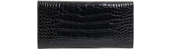 TOTEME T-Lock croco-embossed leather wallet - Image 3