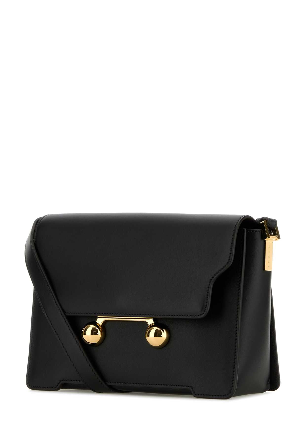 Marni Marni Black Leather Medium Trunkaroo Crossbodyバッグ - Image 3